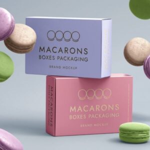 In hộp đựng bánh macaron giá rẻ, thiết kế theo yêu cầu tại In Hoa Long