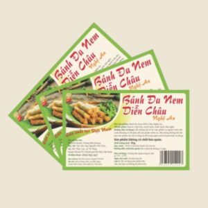 In tem bánh đa nem giá rẻ tại Hà Nội chuẩn VSATTP