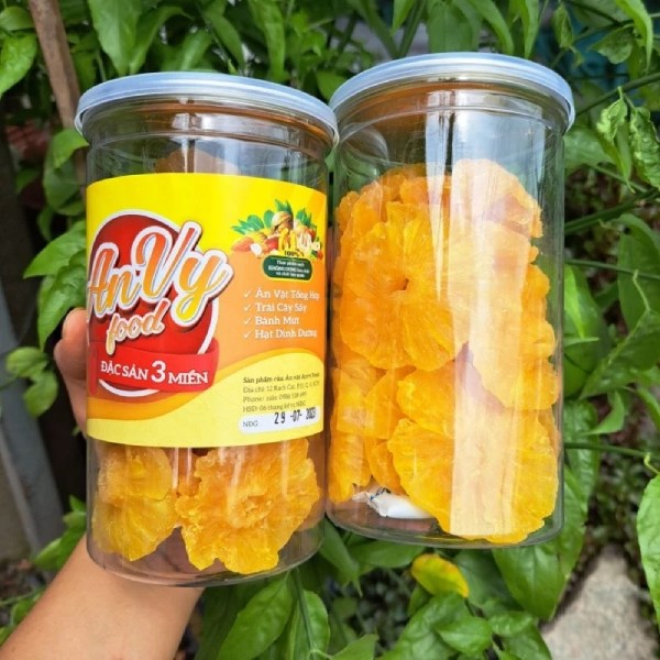 in Hoa Long nhận in tem nhãn dứa sấy giá rẻ