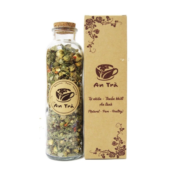 In tem nhãn trà thảo mộc giá rẻ đẹp mắt