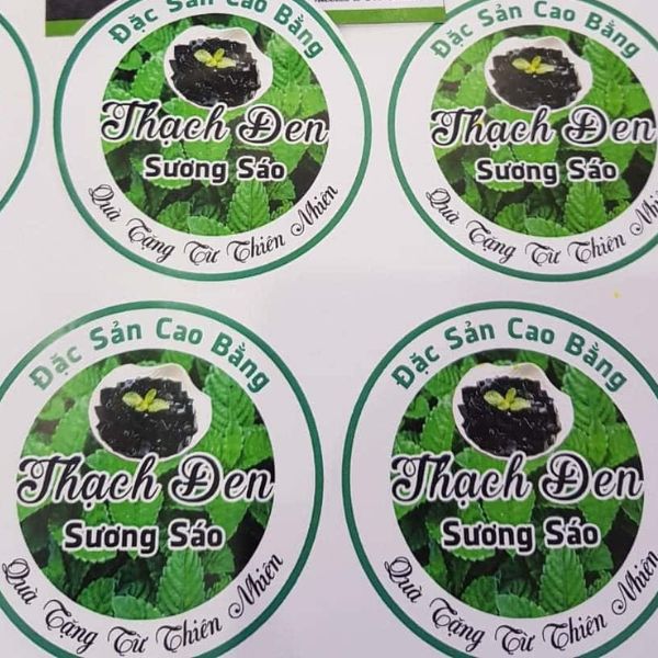 In tem nhãn thạch đen giá rẻ, lấy nhanh tại Hoa Long