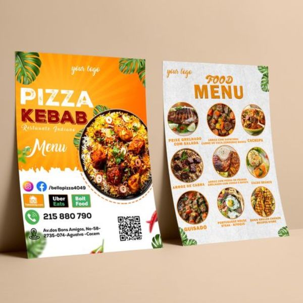 In tờ rơi menu giá rẻ, chất lượng cao tại In Hoa Long