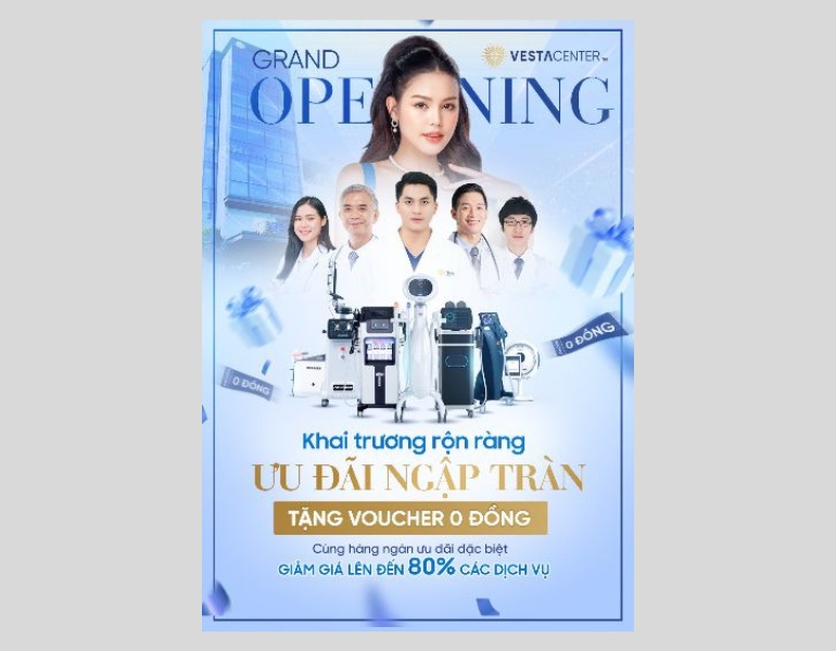 In tờ rơi phòng khám giấy couche