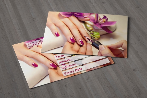 in Hoa long nhận in voucher nail giá rẻ
