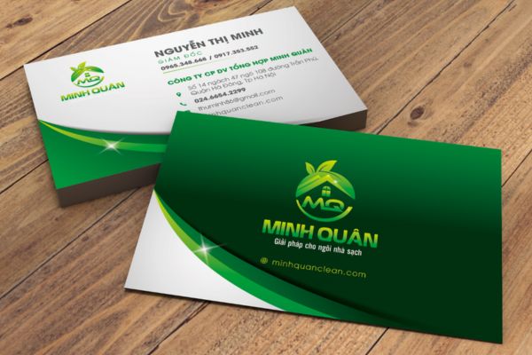Mẫu card visit khách sạn đẹp, chuyên nghiệp tại In Hoa Long