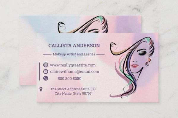Mẫu card visit salon tóc đẹp, chuyên nghiệp tại Hà Nội