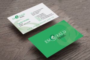 Mẫu card visit khách sạn đẹp, chuyên nghiệp tại In Hoa Long