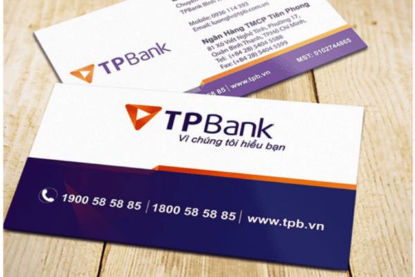 Mẫu card visit ngân hàng đẹp, chất lượng tại In Hoa Long
