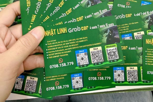 Mẫu card visit xe du lịch đẹp, thiết kế chuyên nghiệp tại In Hoa Long