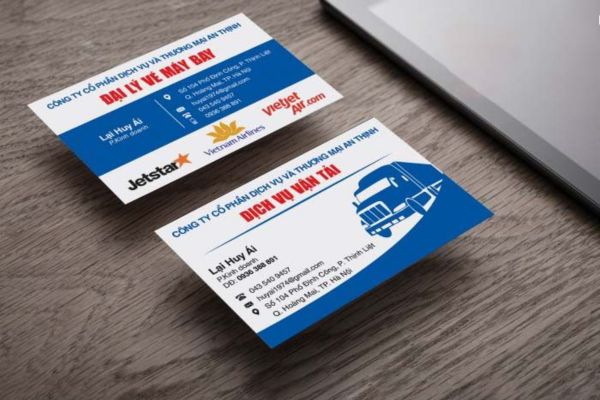 Mẫu card visit xe du lịch đẹp, thiết kế chuyên nghiệp tại In Hoa Long