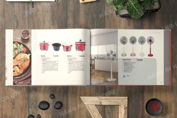Mẫu catalogue đồ gia dụng đẹp
