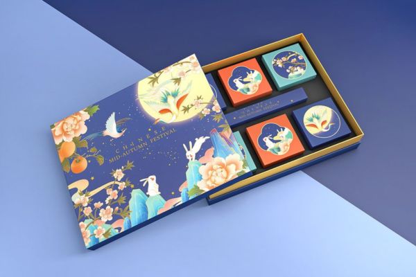 Mẫu hộp bánh trung thu đẹp, thiết kế theo yêu cầu