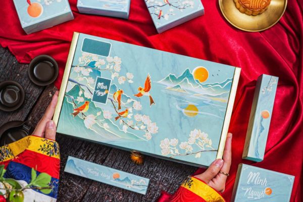 Mẫu hộp bánh trung thu đẹp, thiết kế theo yêu cầu