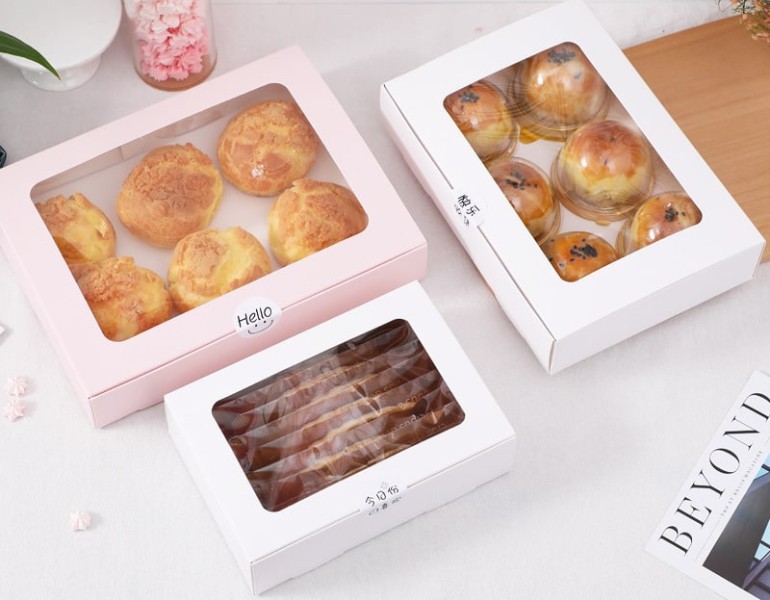Mẫu hộp đựng bánh mochi đẹp mắt ấn tượng