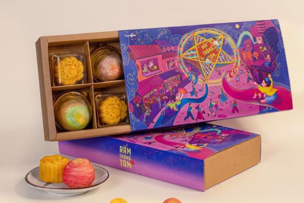 Mẫu hộp bánh trung thu đẹp, thiết kế theo yêu cầu