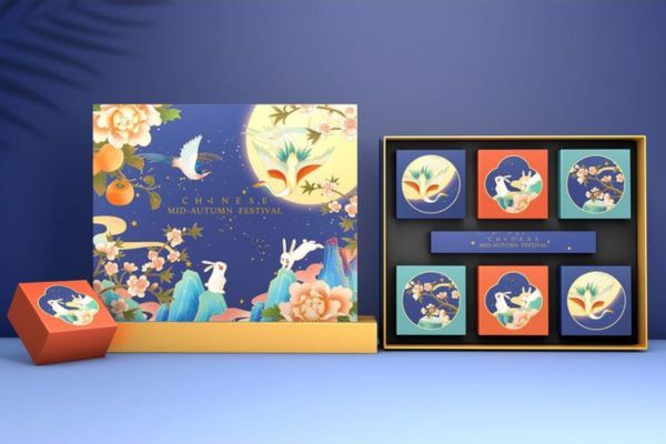 Mẫu hộp bánh trung thu đẹp, thiết kế theo yêu cầu