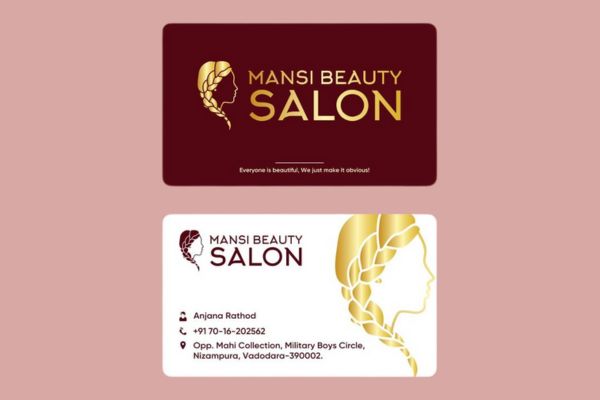 Mẫu card visit salon tóc đẹp, chuyên nghiệp tại Hà Nội