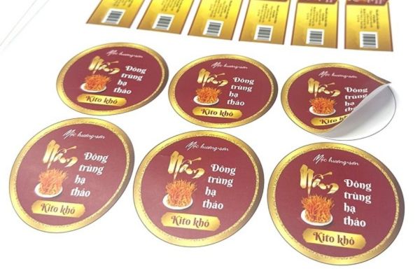 Mẫu tem nhãn thực phẩm đẹp, thiết kế theo yêu cầu tại Hà Nội