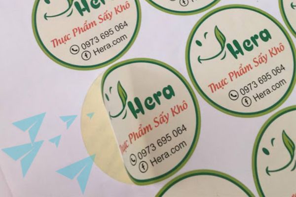 Mẫu tem nhãn thực phẩm đẹp, thiết kế theo yêu cầu tại Hà Nội