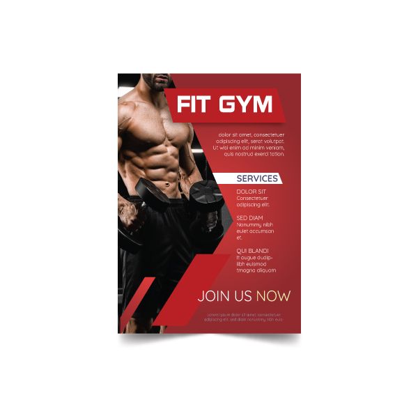 In tờ rơi gym giá rẻ, uy tín, chuyên nghiệp tại In Hoa Long