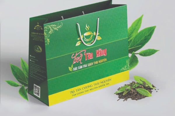 Mẫu túi giấy đựng trà đẹp, thiết kế theo yêu cầu tại Hà Nội