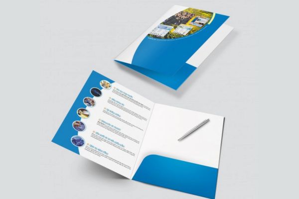 Mẫu kẹp file du lịch đẹp, thiết kế theo yêu cầu