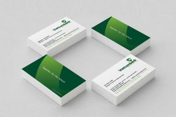 Mẫu card visit ngân hàng đẹp, chất lượng tại In Hoa Long