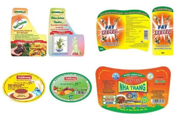 Mẫu tem nhãn thực phẩm đẹp, thiết kế theo yêu cầu tại Hà Nội