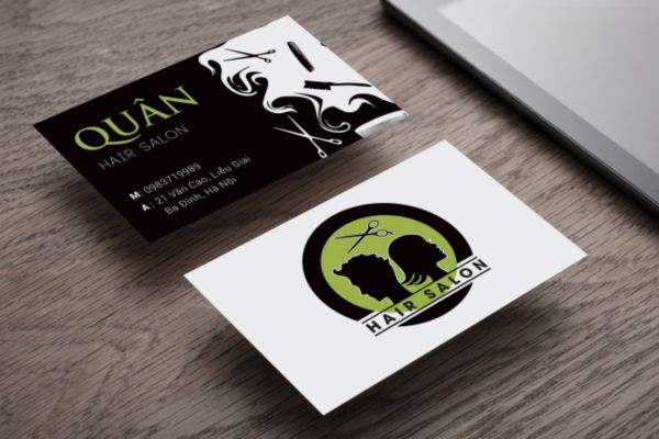 Mẫu card visit salon tóc đẹp, chuyên nghiệp tại Hà Nội