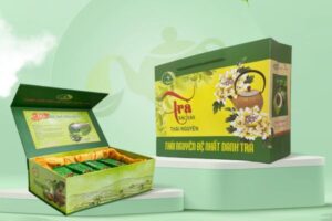 Mẫu túi giấy đựng trà đẹp, thiết kế theo yêu cầu tại Hà Nội