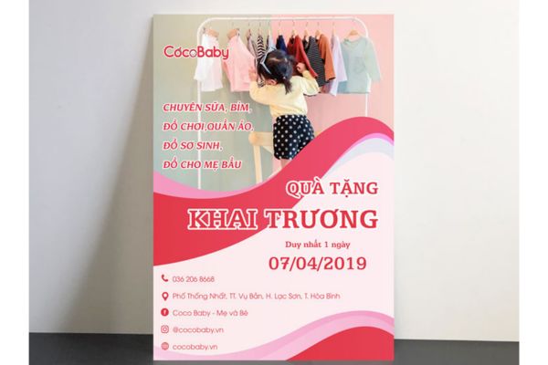 Mẫu tờ rơi thời trang đẹp, thiết kế theo yêu cầu