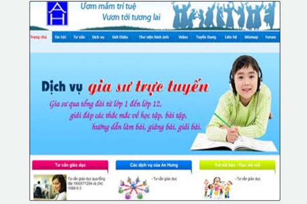 Mẫu tờ rơi gia sư trực tuyến