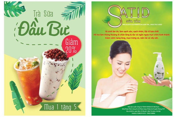 Mẫu tờ rơi giảm giá theo mùa