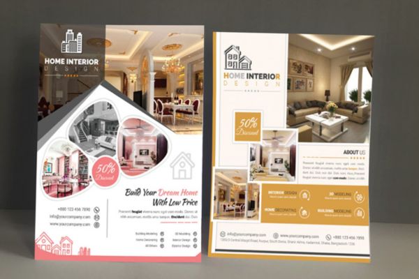 Mẫu tờ rơi nội thất đẹp, thiết kế chuyên nghiệp tại Hà Nội