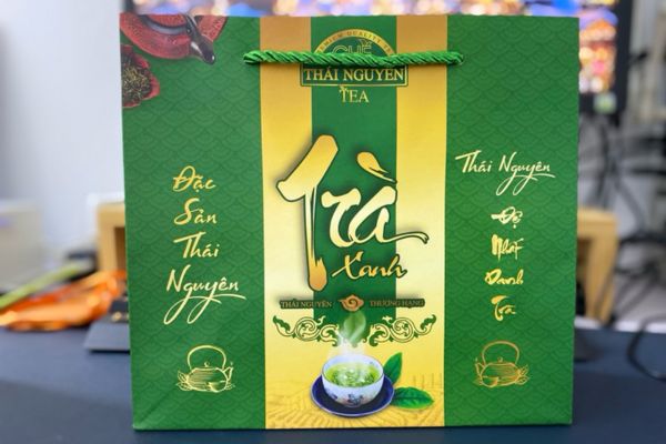 Mẫu túi giấy đựng trà đẹp, thiết kế theo yêu cầu tại Hà Nội