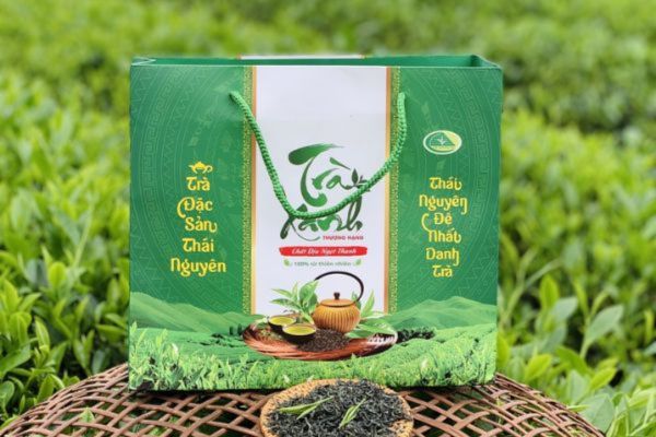 Mẫu túi giấy đựng trà đẹp, thiết kế theo yêu cầu tại Hà Nội