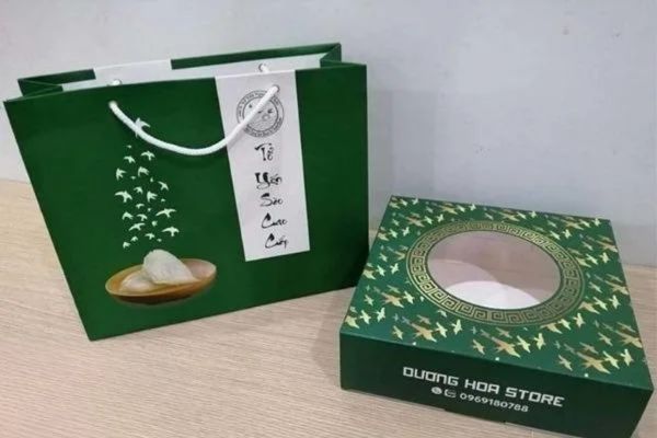 Mẫu túi giấy yến sào đẹp, chất lượng cao tại In Hoa Long