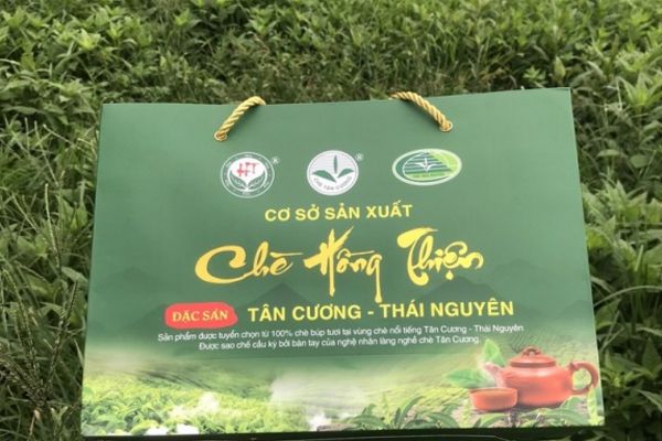 Mẫu túi giấy đựng trà đẹp, thiết kế theo yêu cầu tại Hà Nội