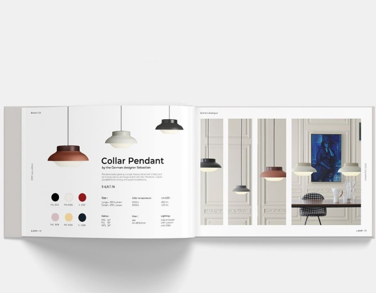 Tại sao cần in catalogue đèn trang trí chuyên nghiệp