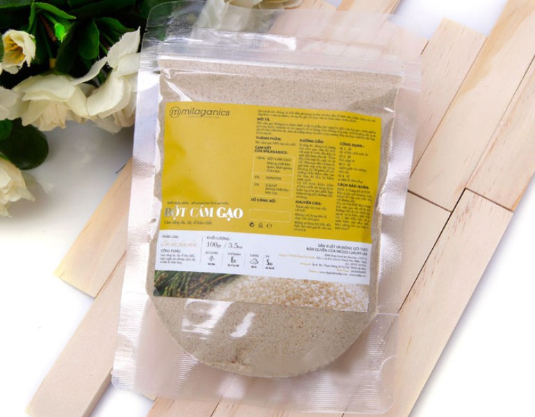 Tại sao cần in tem nhãn bột cám gạo