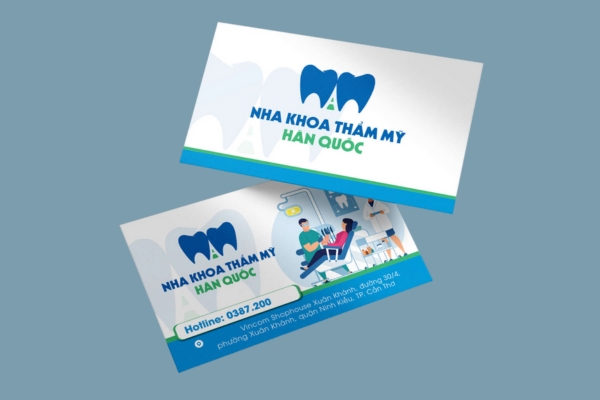 30+ Mẫu card visit phòng khám, nhà thuốc đẹp mắt
