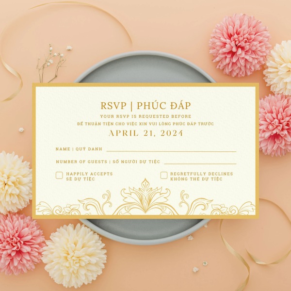các loại thiệp phúc đáp