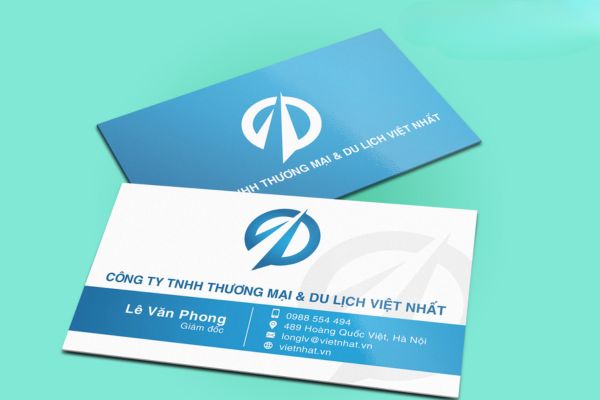 Mẫu card visit công ty du lịch đẹp, chuyên nghiệp