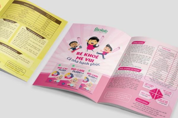 Mẫu catalogue thực phẩm chức năng đẹp, chất lượng cao
