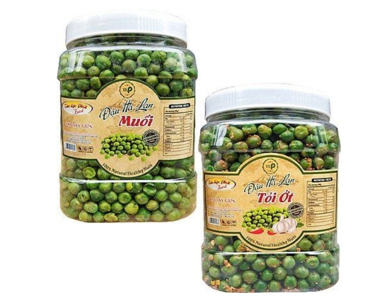 Chất liệu in tem nhãn đậu hà lan đa dạng