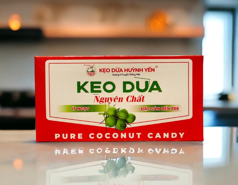 Giá in hộp đựng kẹo dừa cạnh tranh
