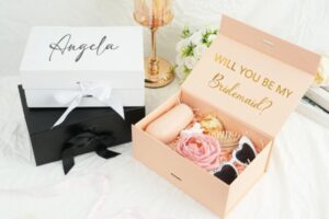 In Hoa Long nhận thiết kế và in ấn mẫu hộp giấy đựng quà lưu niệm đám cưới