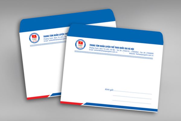 Mẫu phong bì trường học đẹp, chất lượng tại Hoa Long