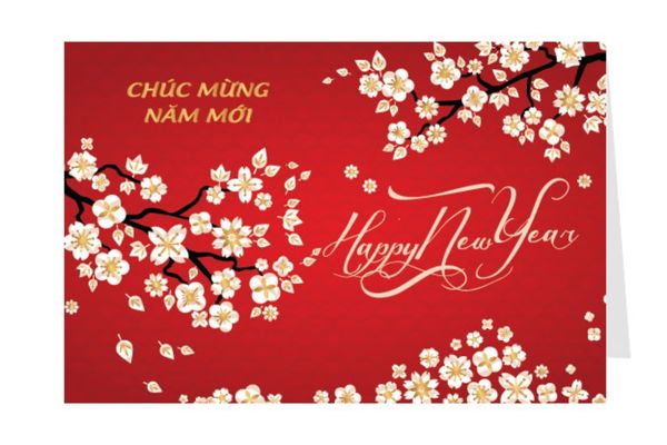 Kích thước thiệp tết chuẩn, phổ biến nhất