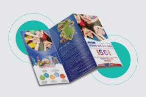Mẫu brochure trung tâm tiếng anh đẹp, thiết kế theo yêu cầu